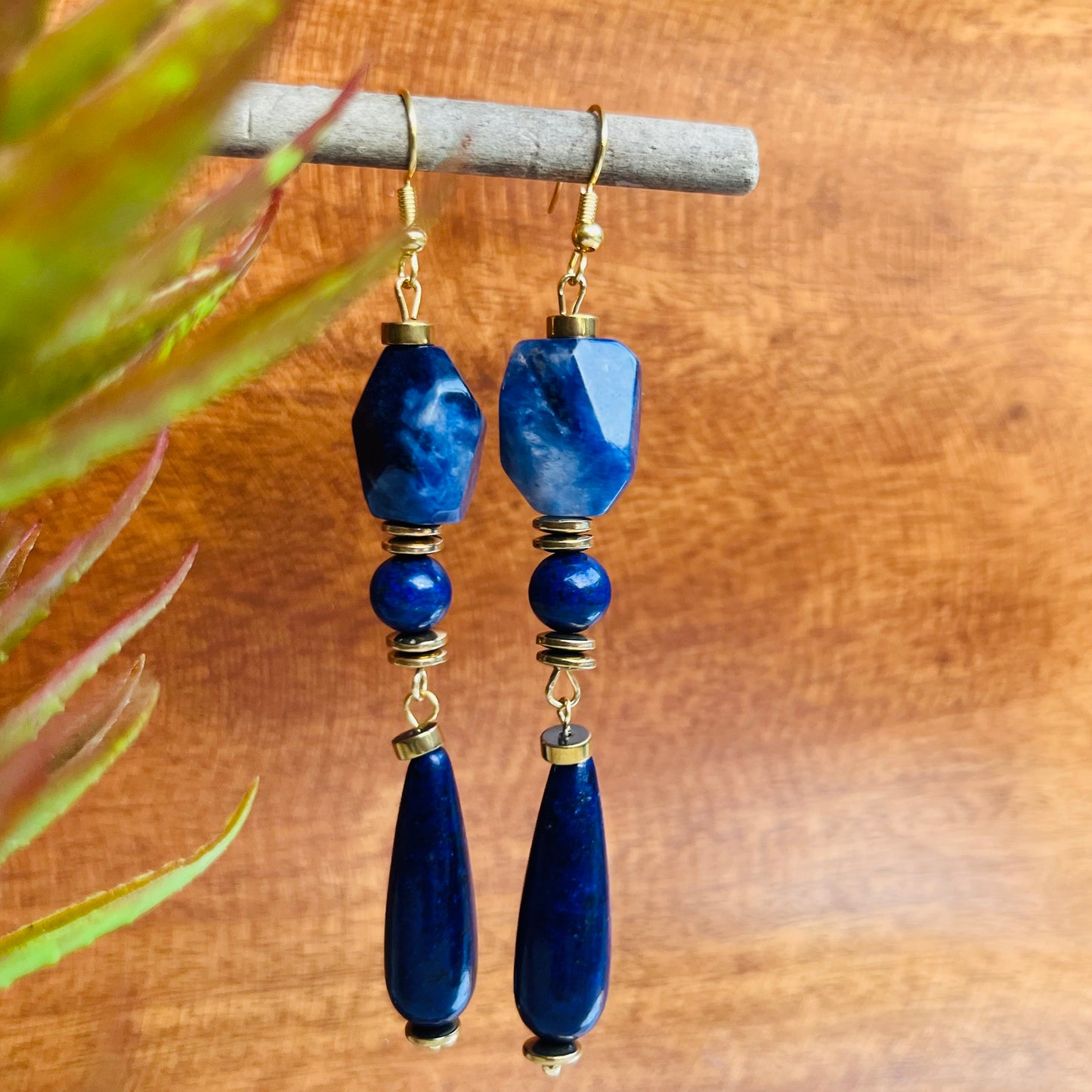 Celestial Drops - Mix of Gemstones Earrings