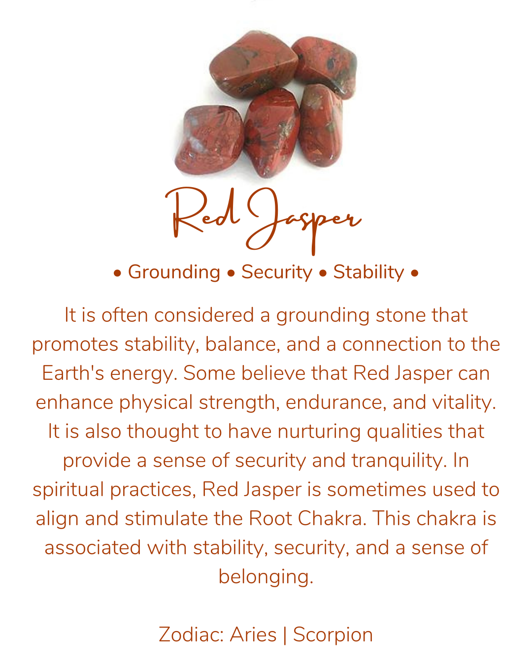 Red Jasper Men's Bracelet