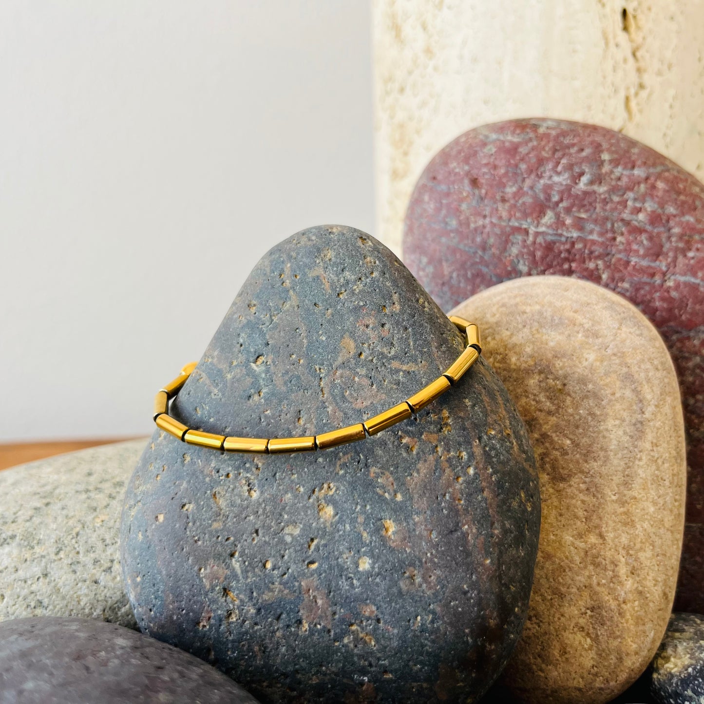 Flare Gold Hematite Bracelet
