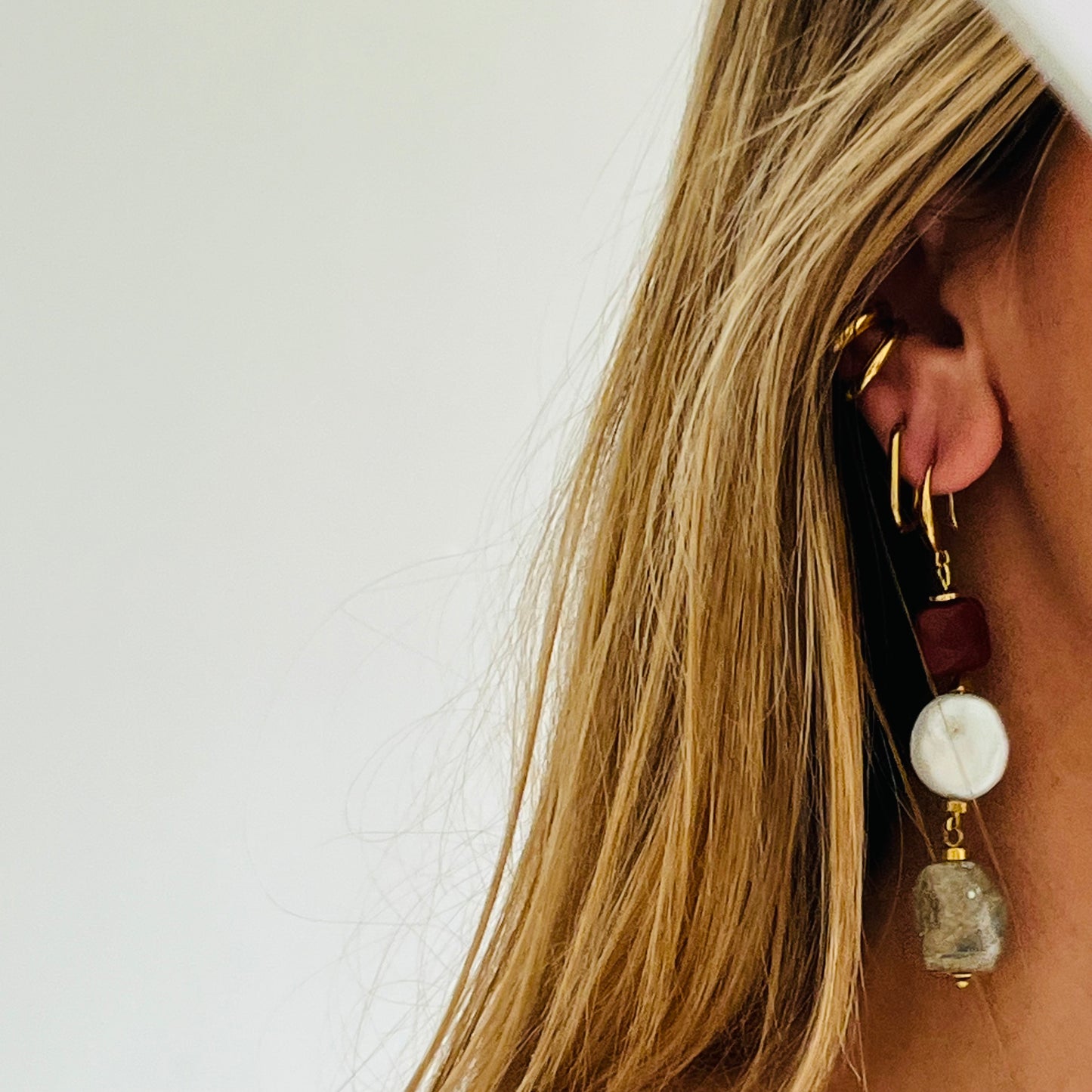 Aurora Drops - Mix of Gemstones Earrings