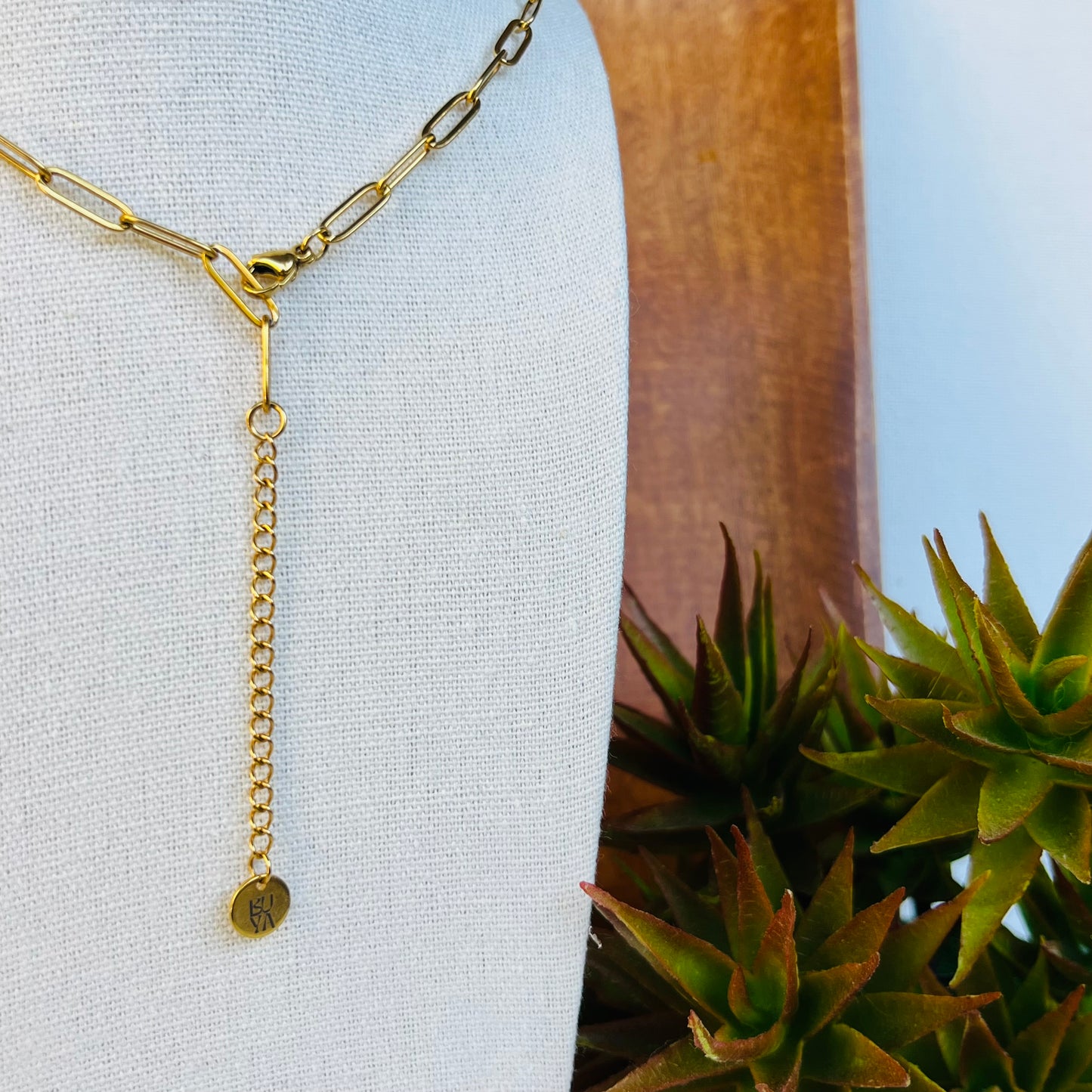 Classic Paper Clip Necklace Chain