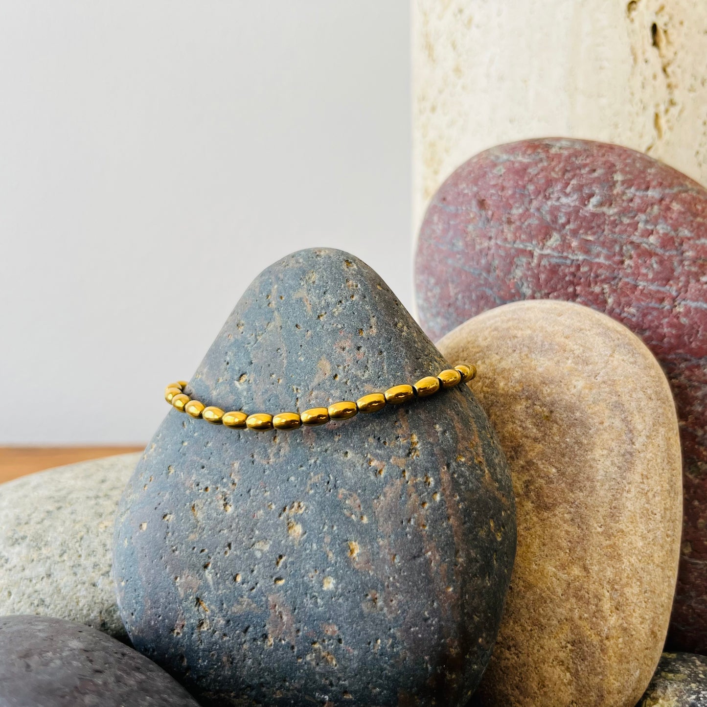 Echo Gold Hematite Bracelet