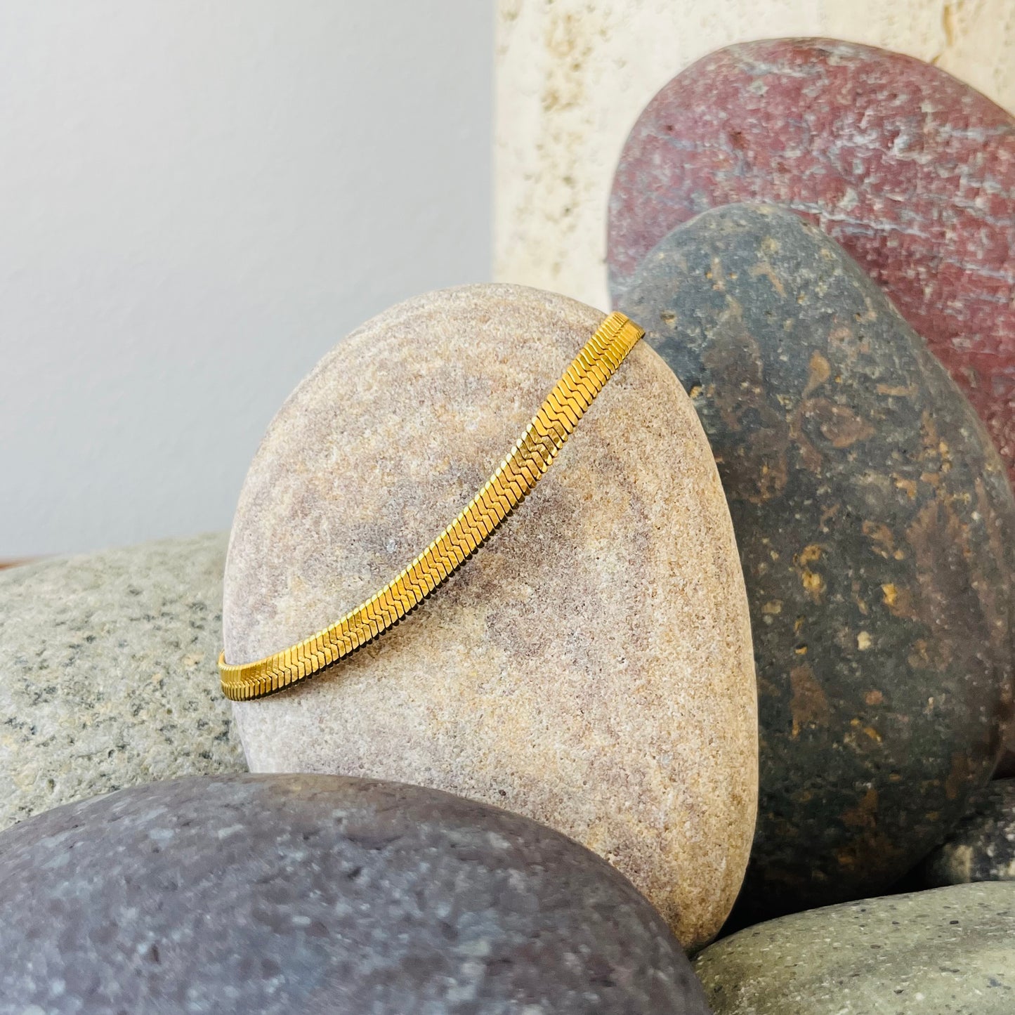 Herringbone Link Bracelet
