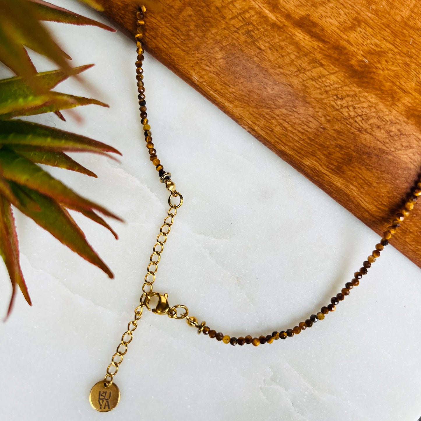 Tiger Eye Protection Choker