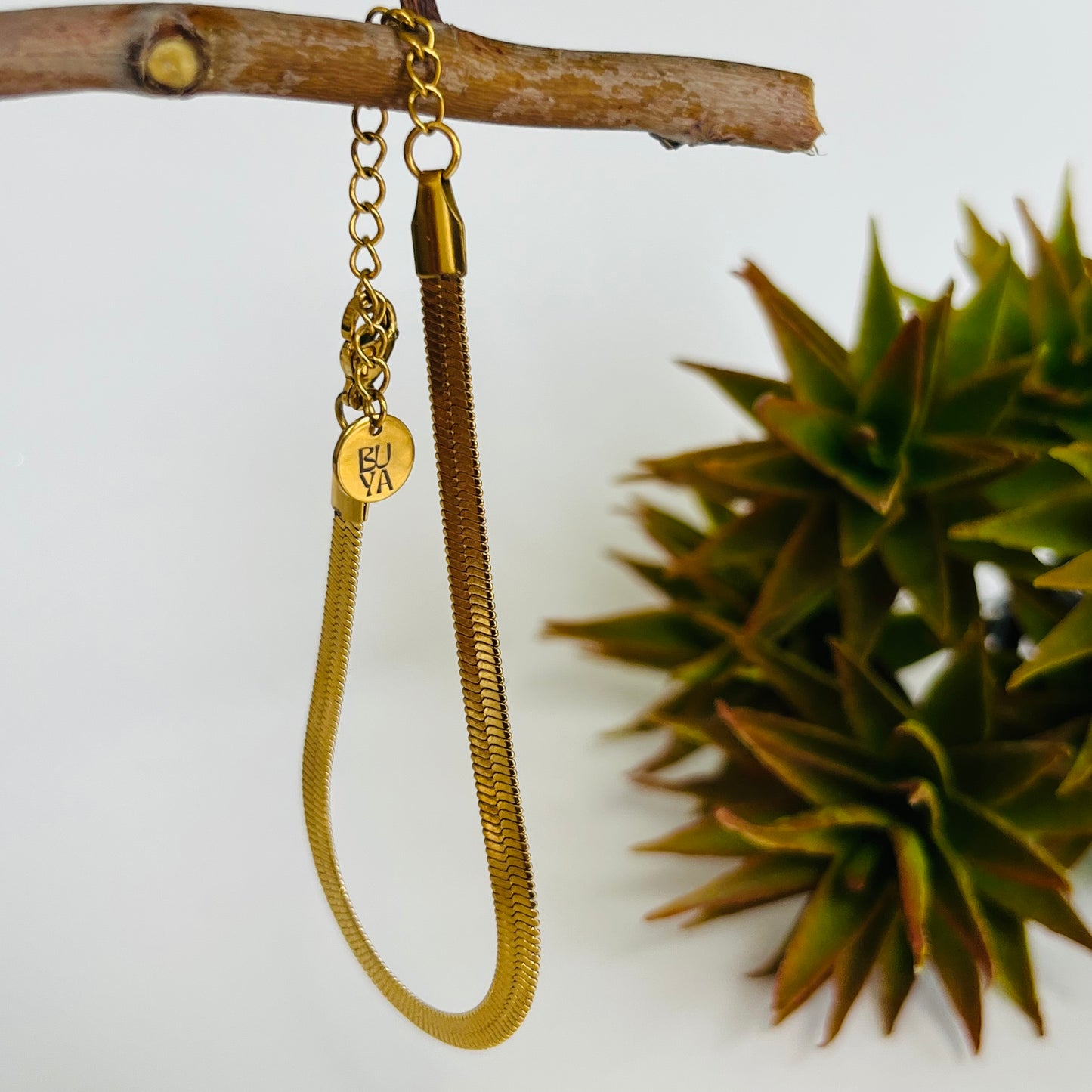 Herringbone Link Bracelet