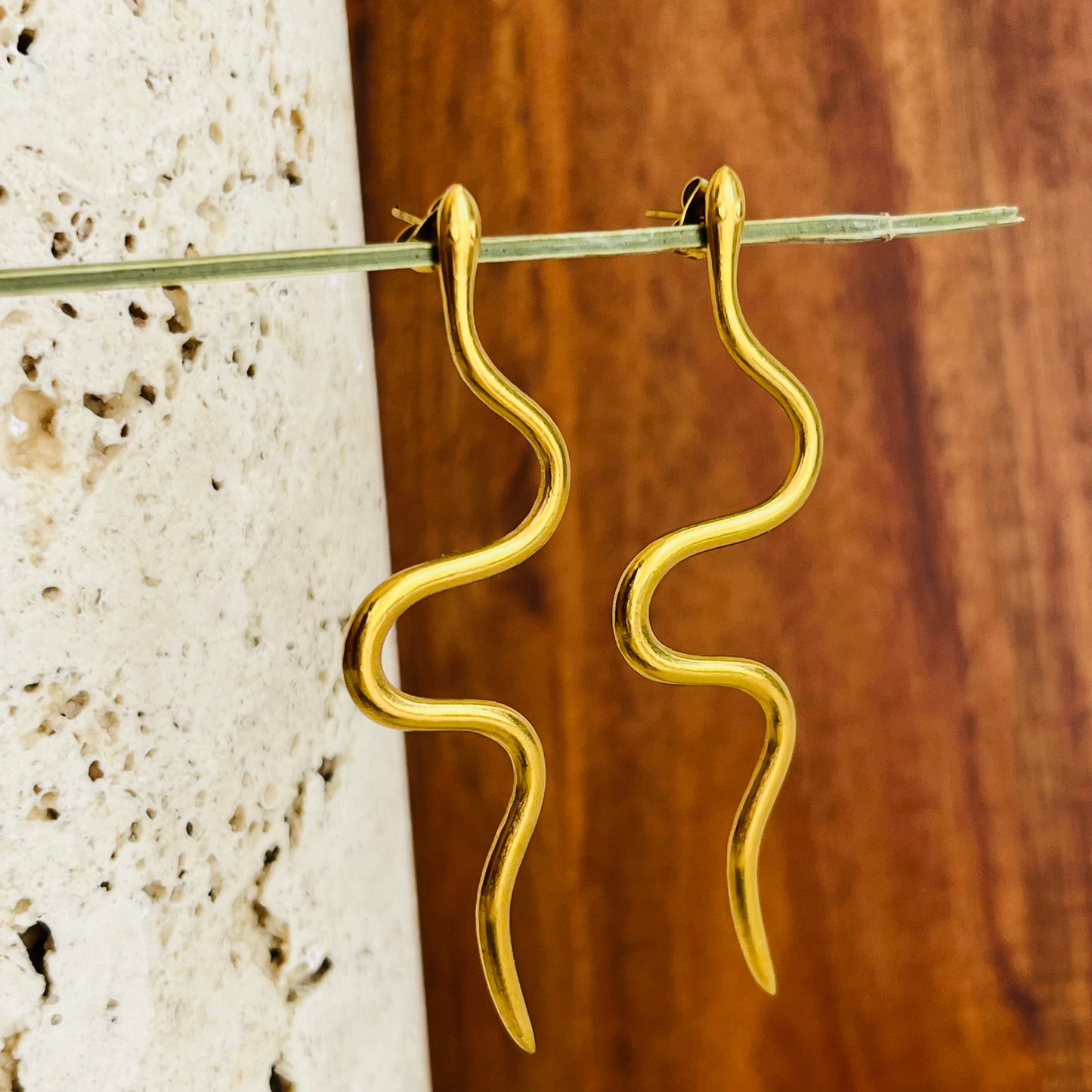 The Serpent Drops Earrings