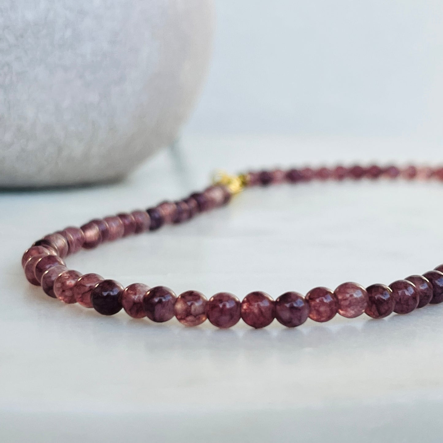 Choker Lepidolite