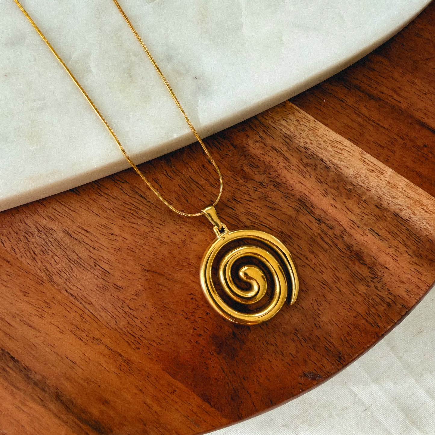 The Spiral Necklace