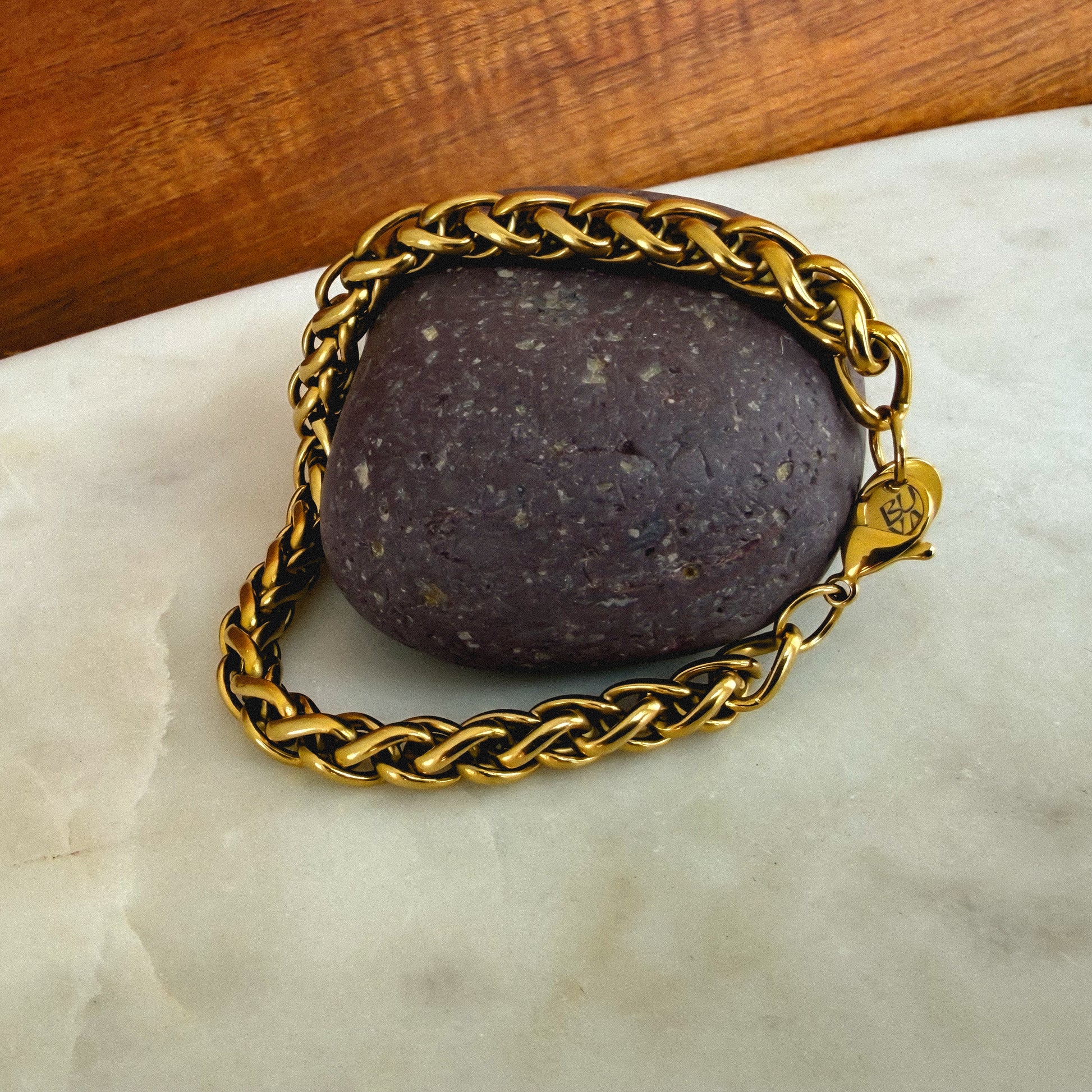 waterproof gold rope bracelet chain