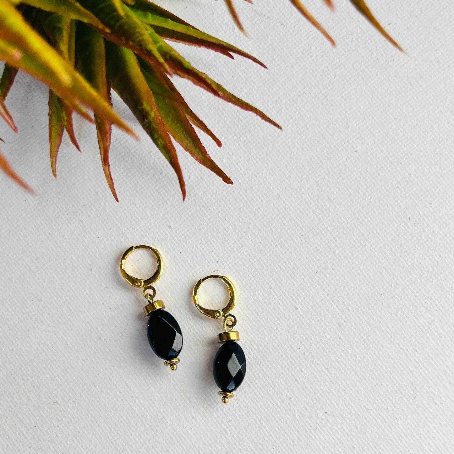 Earring Onyx