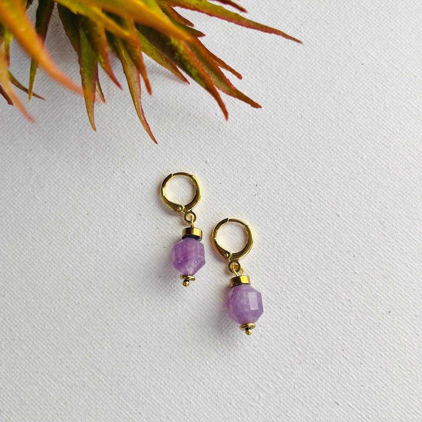 Earring Amethyst