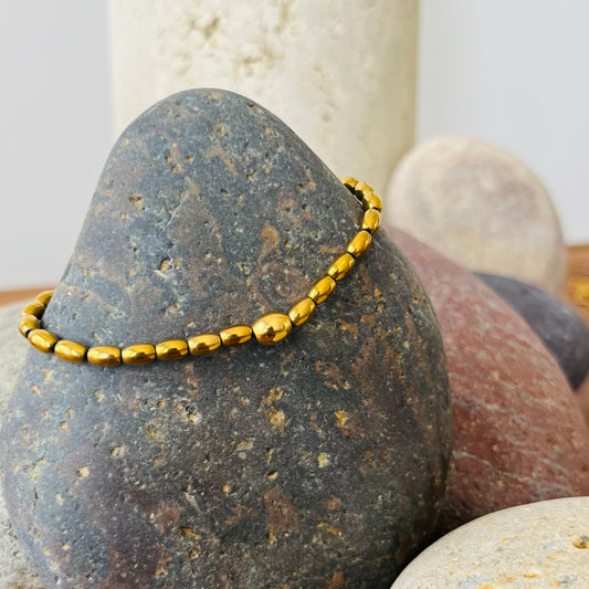 Echo Gold Hematite Bracelet