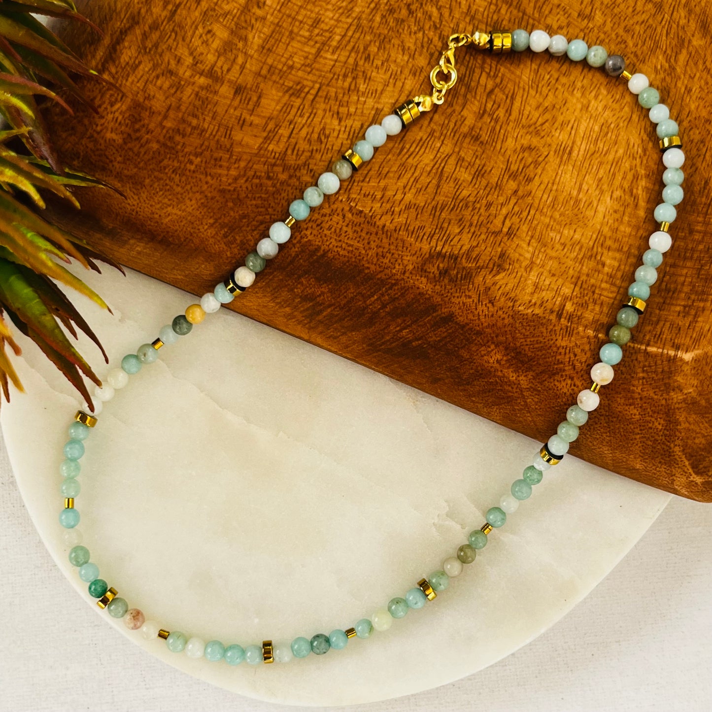 Necklace Windansea Amazonite