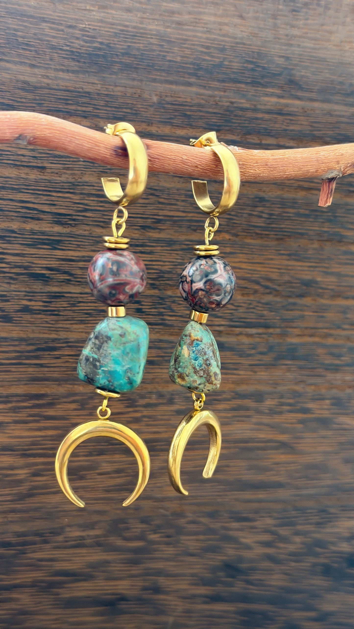 Wild Moon Drops Earrings