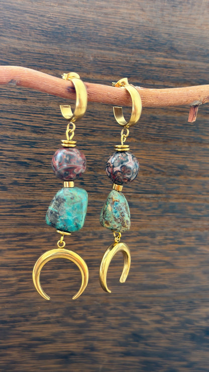Wild Moon Drops Earrings