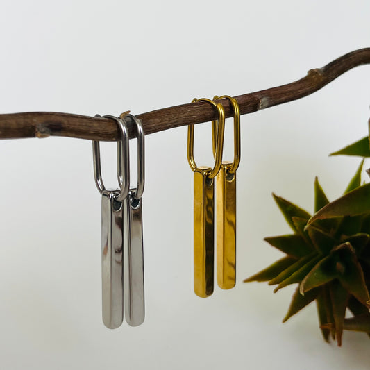 The Bar Drop Hoops
