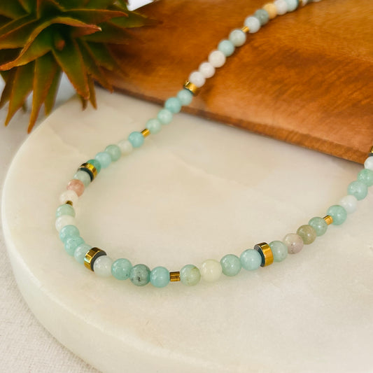 Necklace Windansea Amazonite