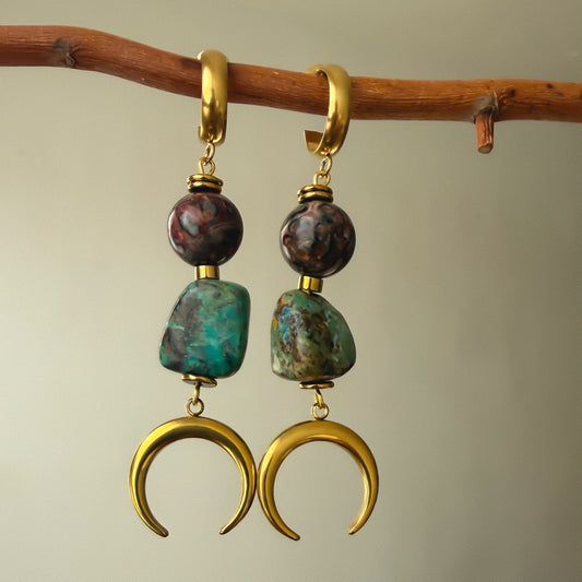 Wild Moon Drops Earrings