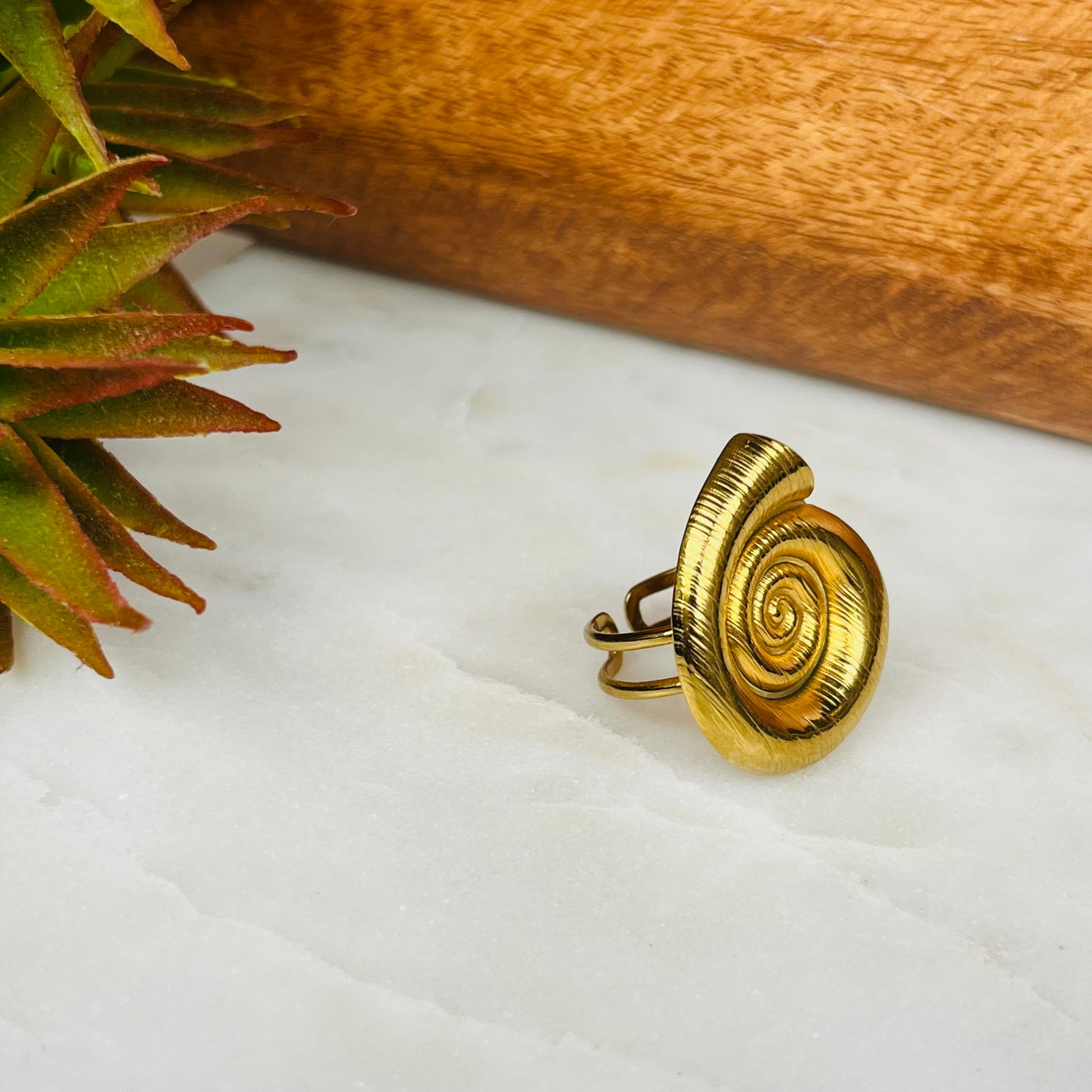 Bold Shell Ring