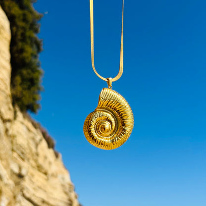 Bold Shell Necklace