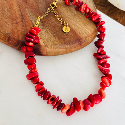Coral Choker