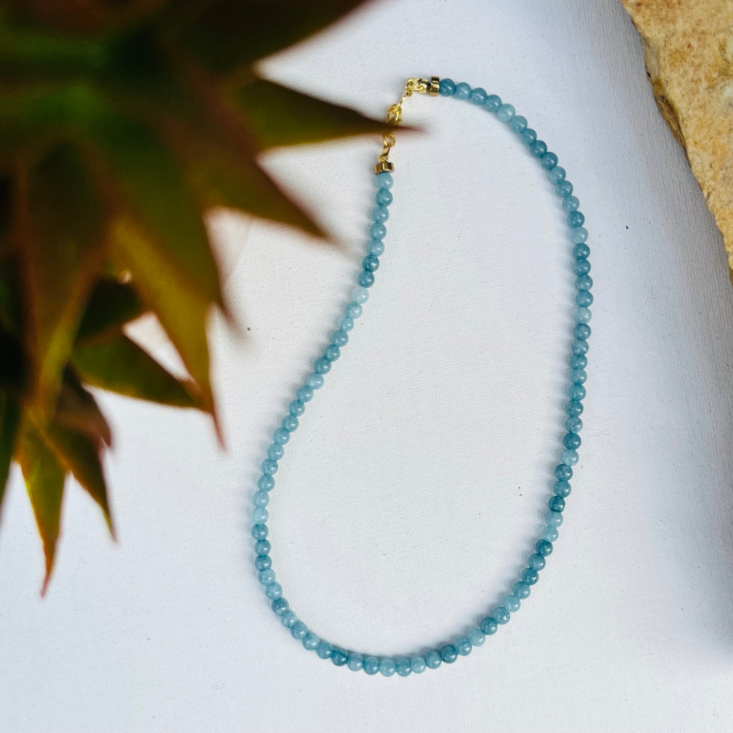 Choker Blue Chalcedony