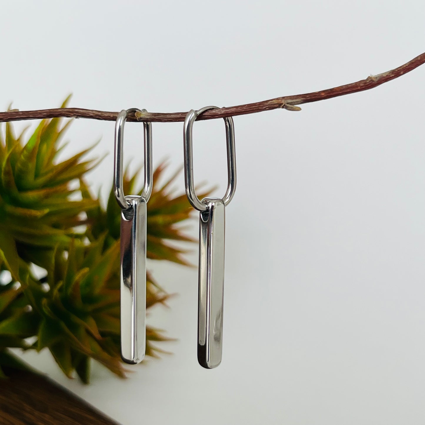 The Bar Drop Hoops