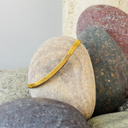 Herringbone Link Bracelet
