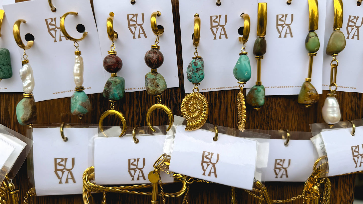 Wild Moon Drops Earrings