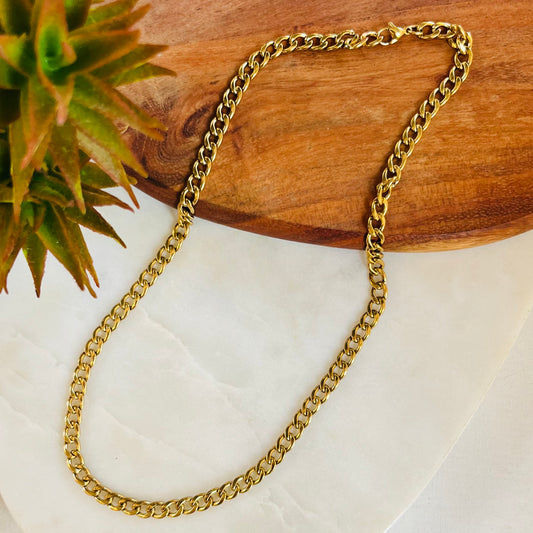 Curb Link Men’s Necklace