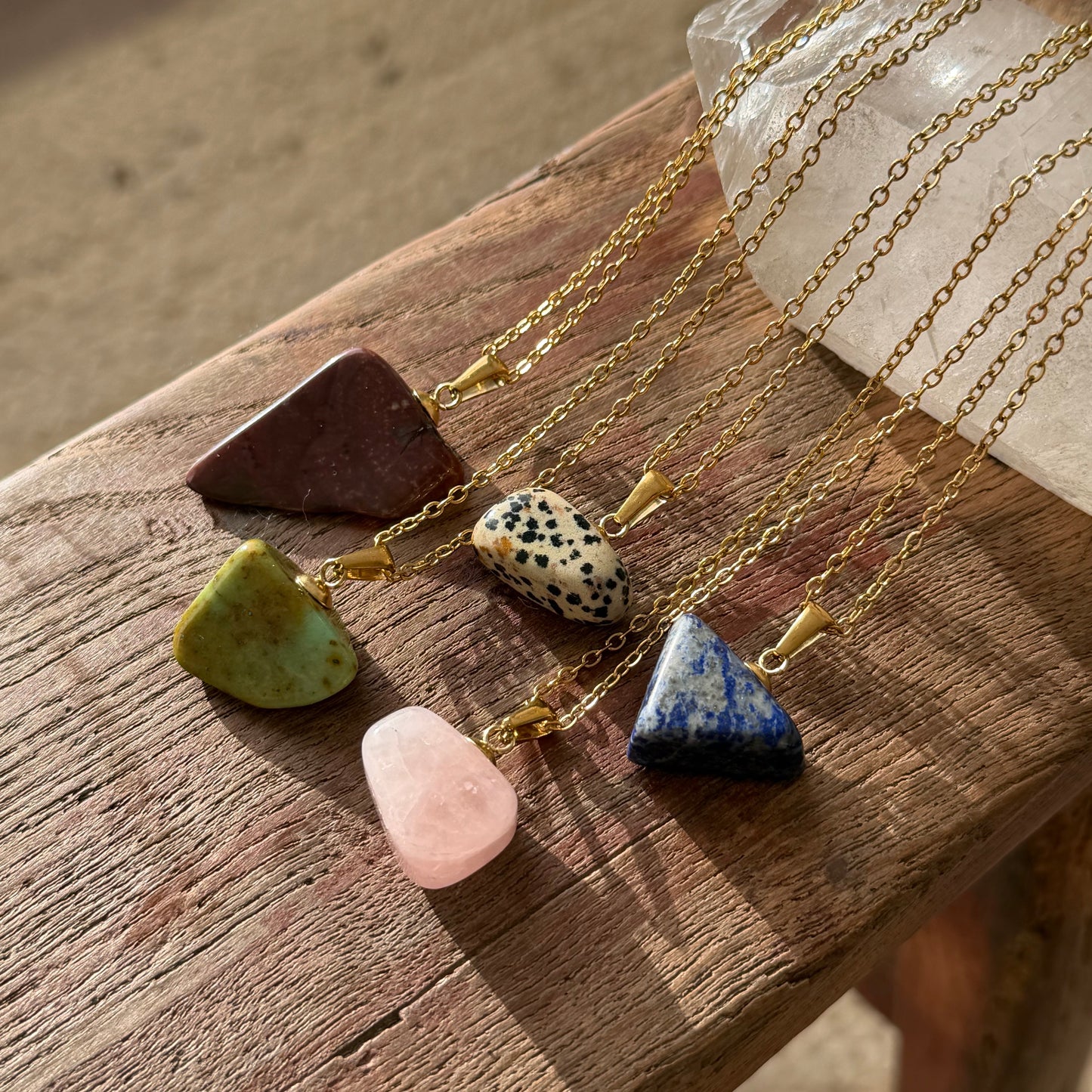 The Intention Gem Necklace