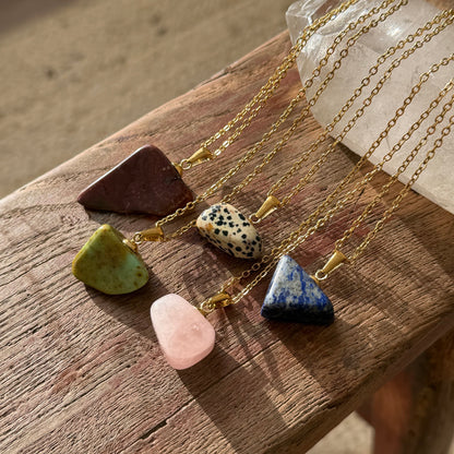 The Intention Gem Necklace