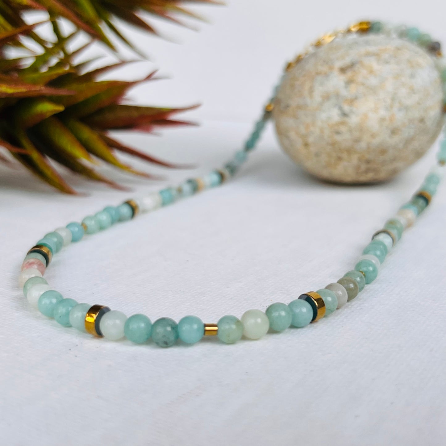 Necklace Windansea Amazonite