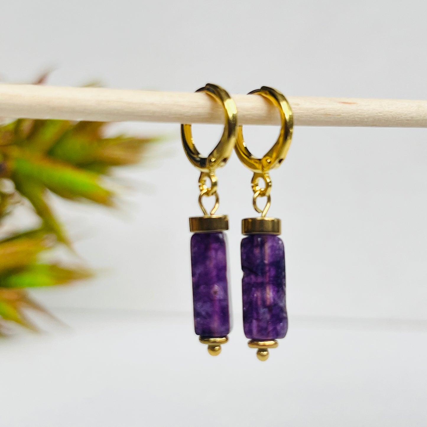 Earring Amethyst