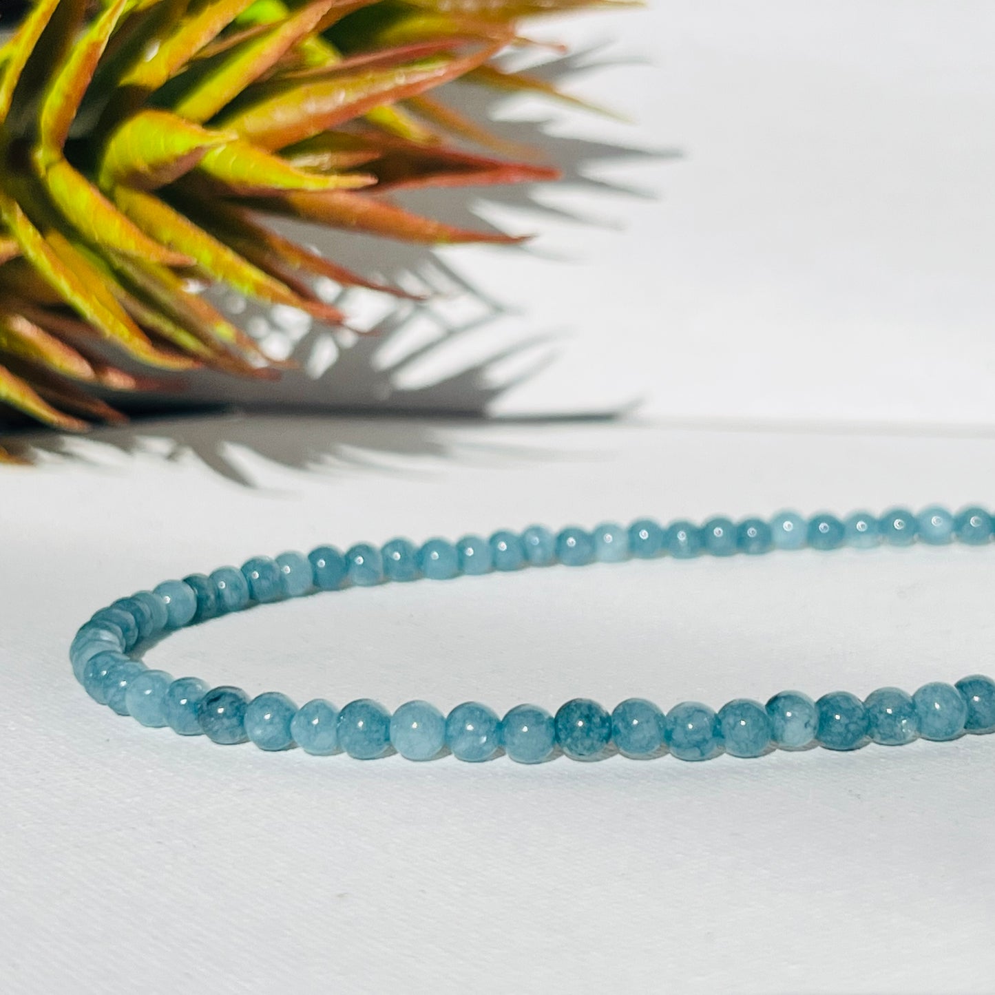 Choker Blue Chalcedony