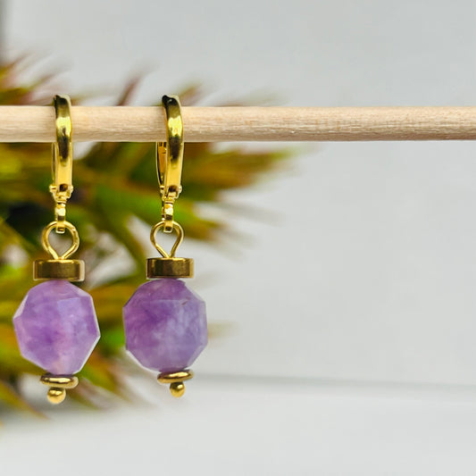 Earring Amethyst