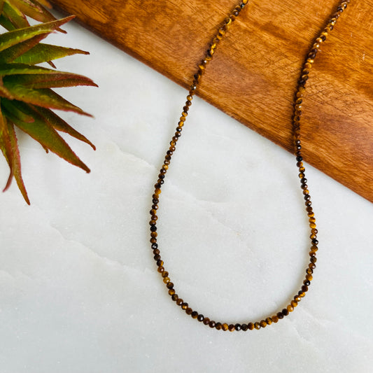 Choker Mini Tiger Eye