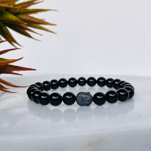 Men's Gemstone Bracelet Onyx