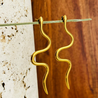 The Serpent Drops Earrings