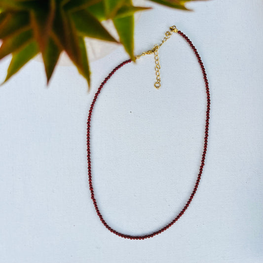 Choker Mini Red Jasper