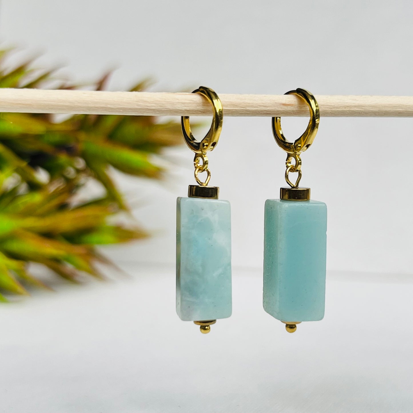 Earring Amazonite